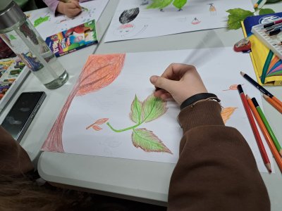 Zajęcia plastyczne 10.10.2023